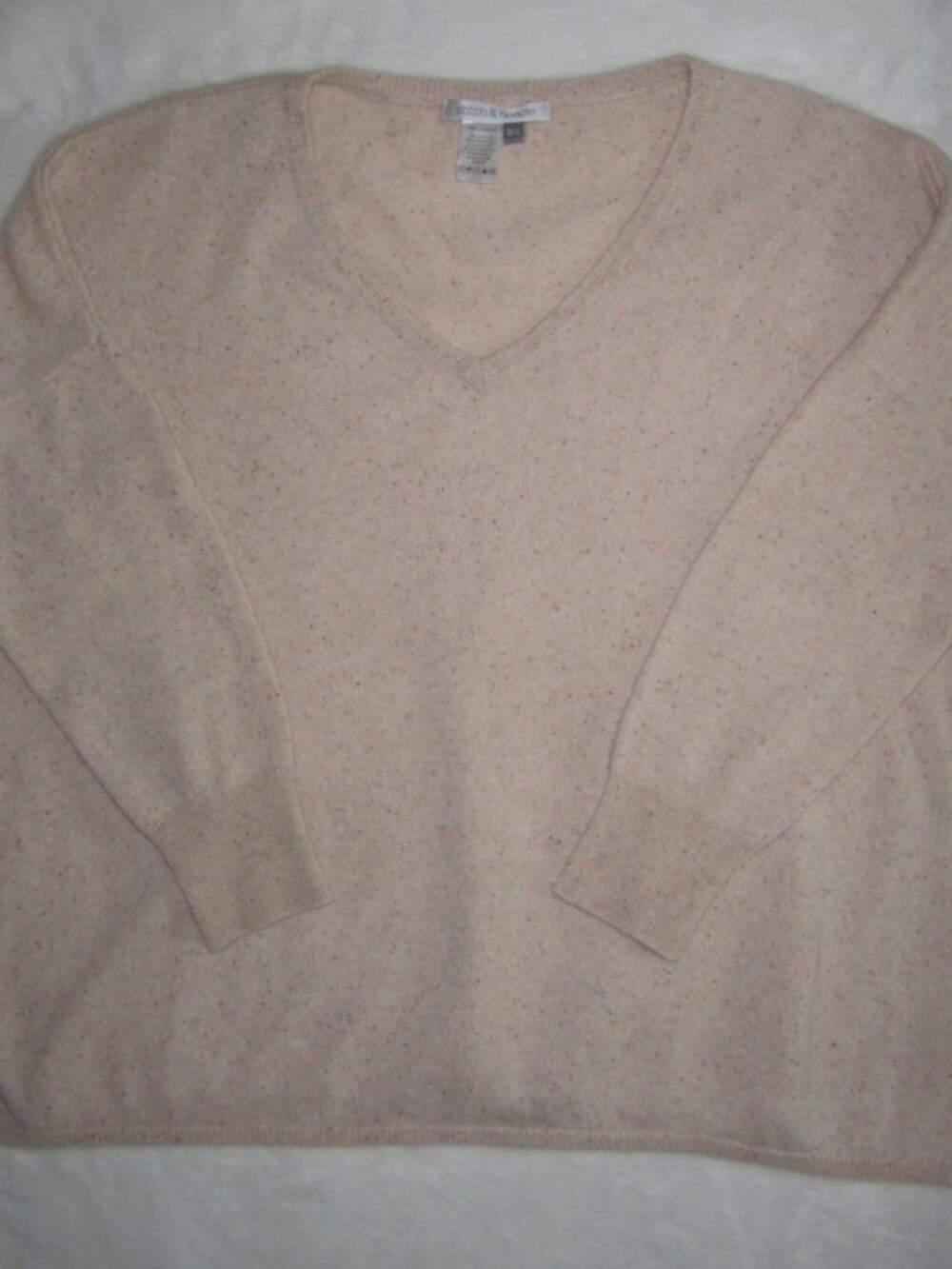 STITCH & NEEDLE Cashmere V-Neck Sweater Women's M/L